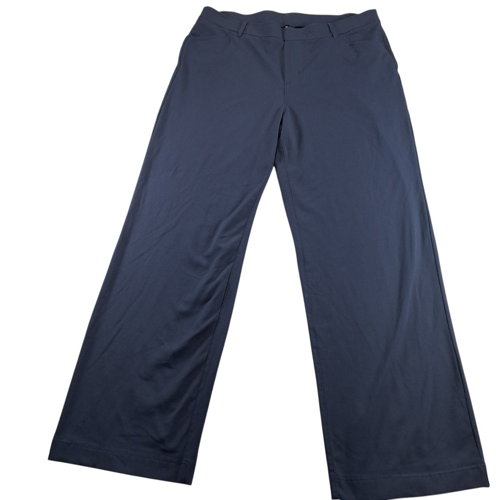 Public Rec All Day Pants Womens 36x32 Navy Blue Wide‎ Leg Performance Chino